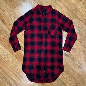 Rails Plaid Shirt Dress